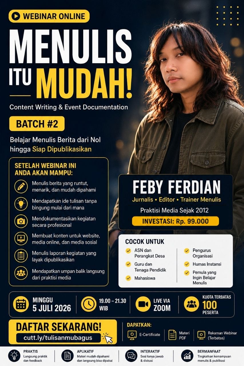 Webinar Menulis Itu Mudah